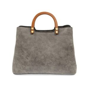 Joy Susan Angie Vintage Satchel Shoulder Bag Vegan